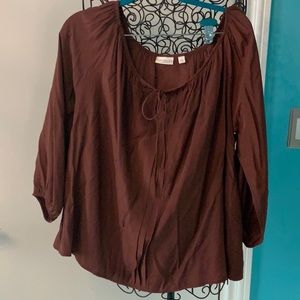 Long sleeve blouse